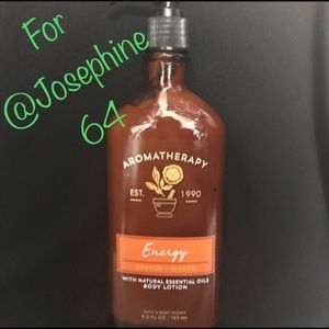 Bath & Body Works Energy Aromatherapy Lotion